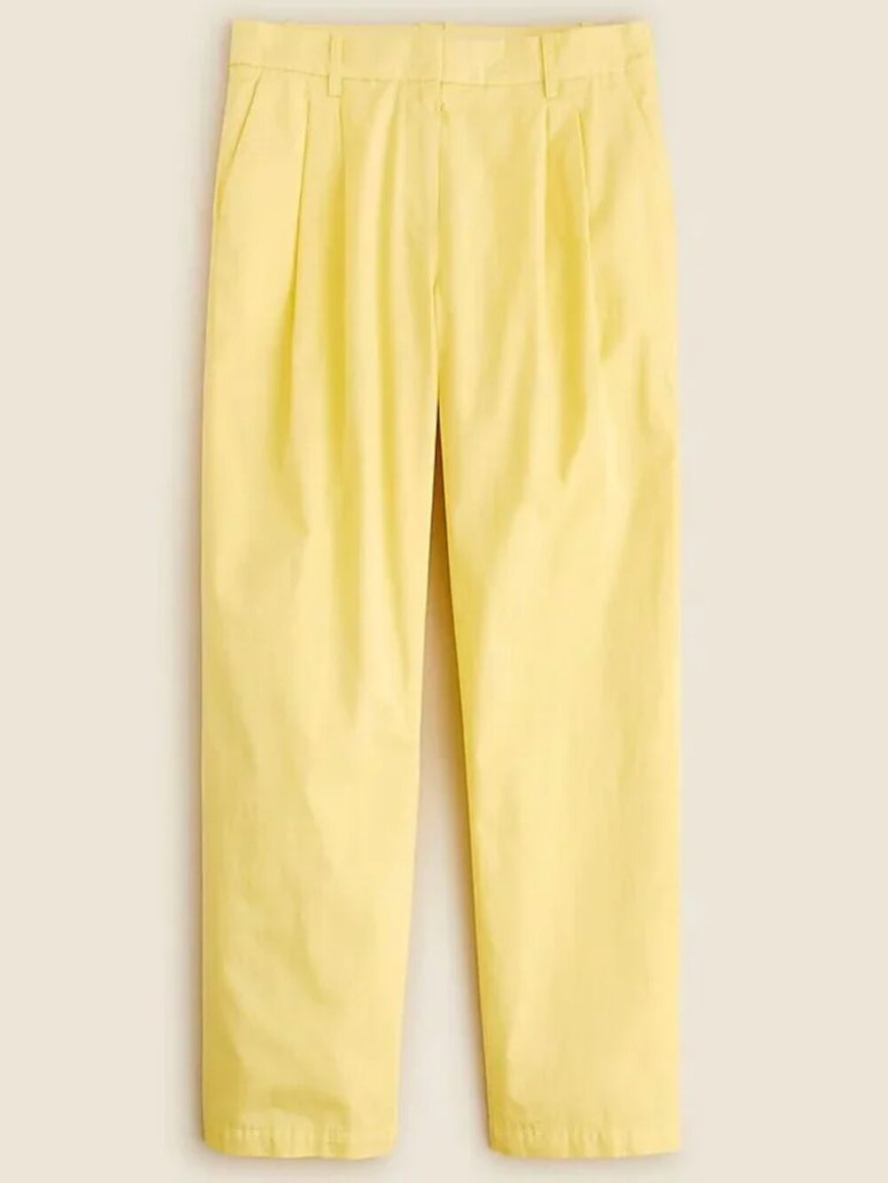 NWT J. Crew Wide-leg Essential pant in cotton poplin, size 6